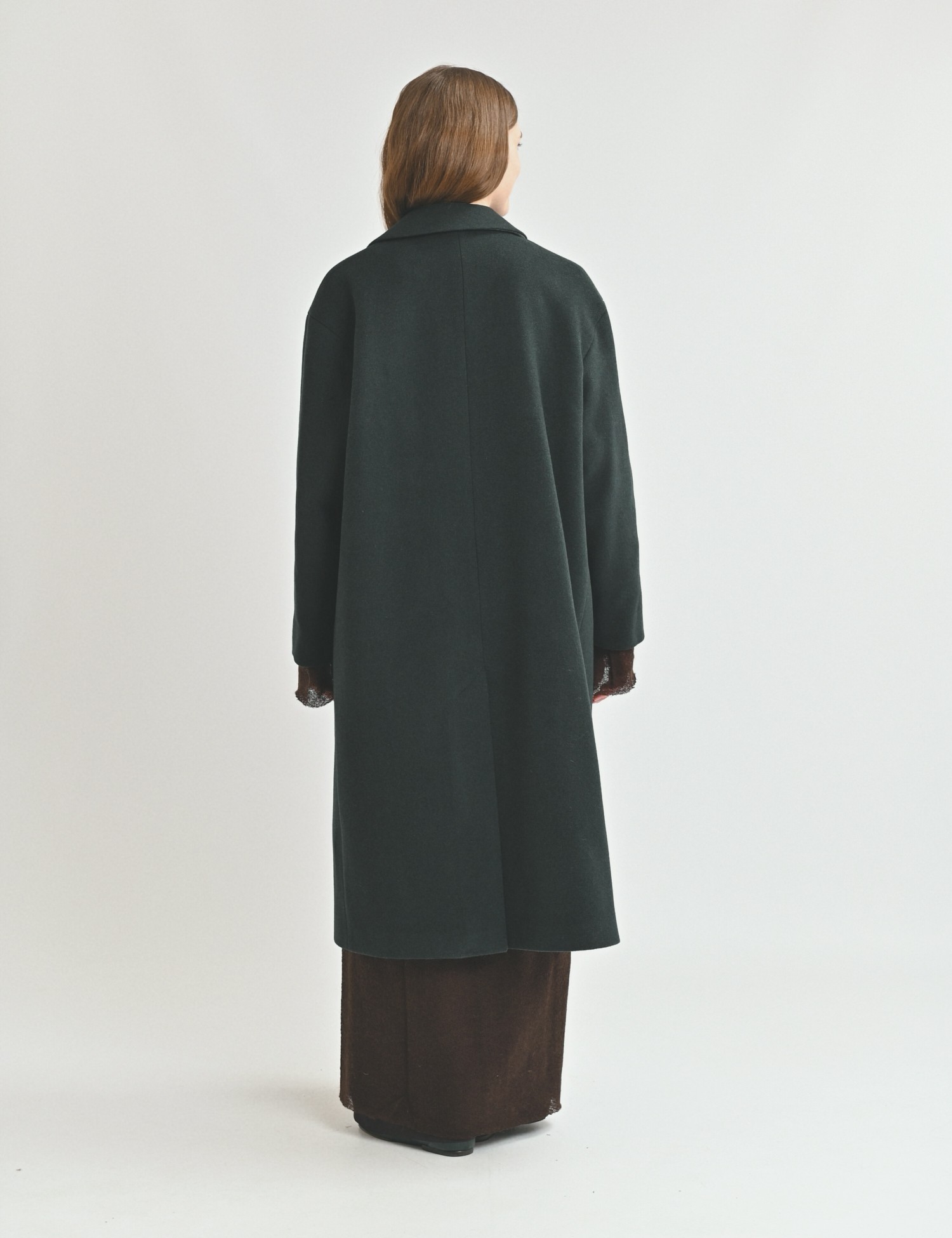 Картинка Пальто темно-зелене